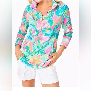 Lilly Pulitzer UPF 50+ Sunshine state of mind skipper popover XXL
